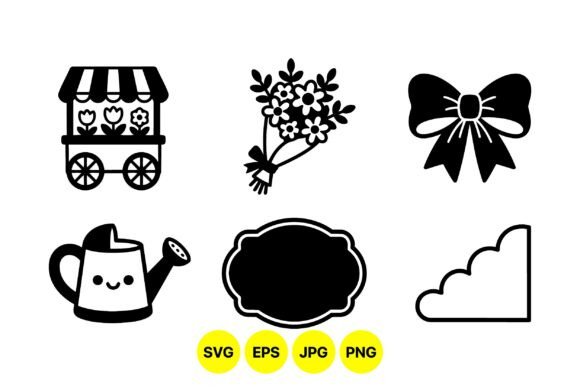 Cute Garden Clipart Collection