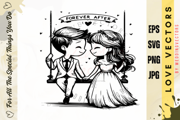 Weddingvectors - 11006644: Graphics & Illustrations for Romantic Design